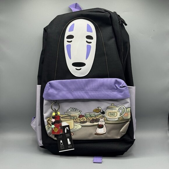 Studio Ghibli Spirited Away No-Face Food Backpack School Bag NEW main image 5